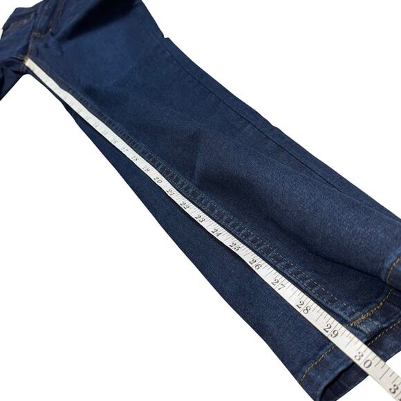 Member's Mark Jeans Mens 30x30 Dark Wash Straight Fit Premium Stretch Denim - Picture 15 of 15
